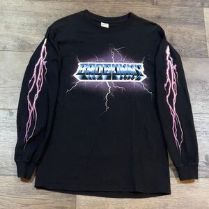 Bad Bunny x100Pre Tour Long Sleeve Shirt Black Concert Merch Tee - Size Small